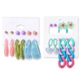 thumbnail image 1 of Pendientes de acrílico para mujeres y adolescentes, ligeros, geométricos, pendientes colgantes, 1 of 5