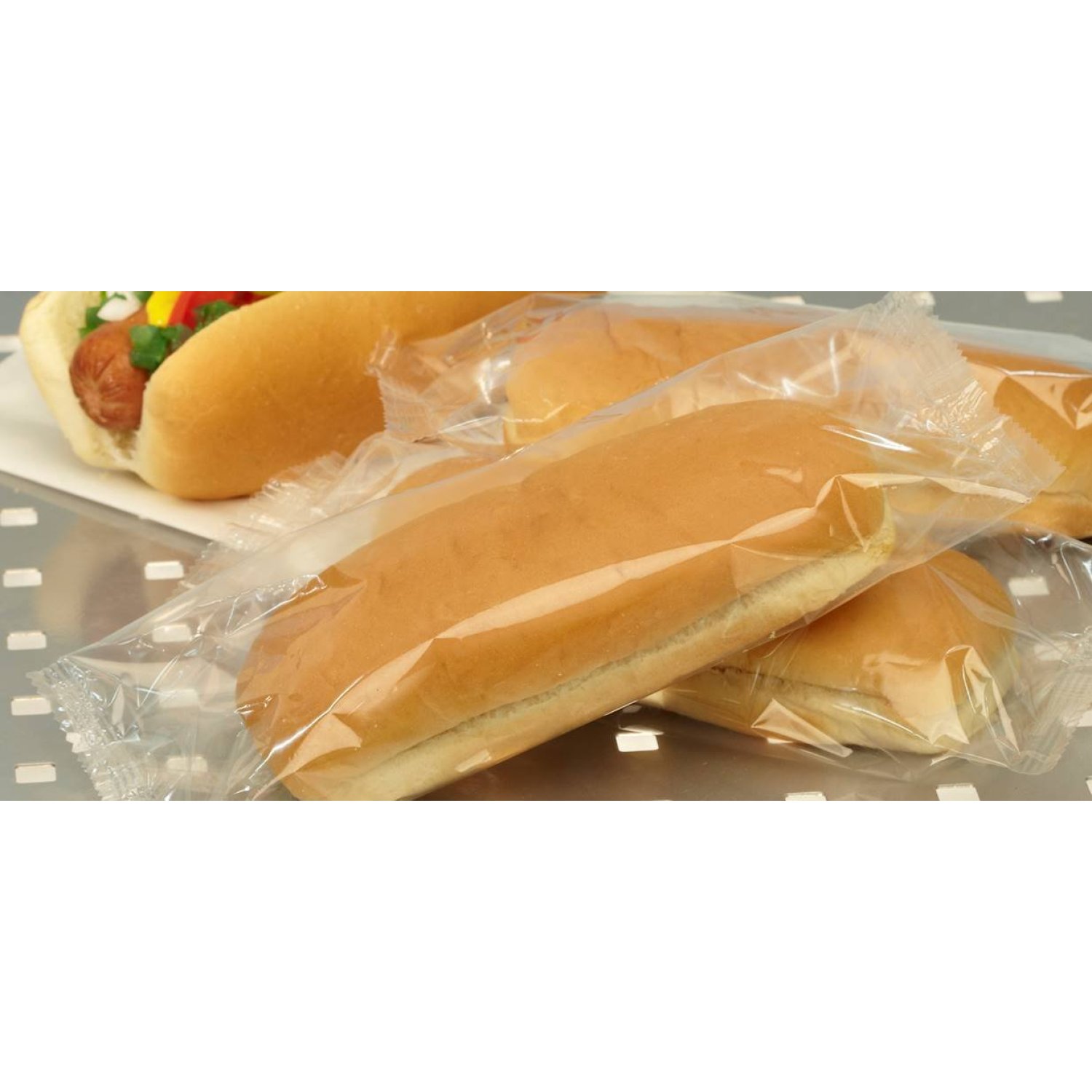 HYYYYH, Individually Wrapped Hot Dog Bun, 1.5 oz, (56 count)