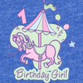 thumbnail image 2 of CafePress - Carousel Birthday First - Cute Infant Baby Football Bodysuit, 2 of 3