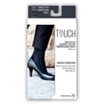 thumbnail image 3 of Touch Women's Knee High Compression Socks, 15-20 mmHg, Navy Rib Pattern, Small, 3 of 3