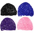 thumbnail image 1 of Miangastore Mesh Hat Pink Cotton Polyester Blend 4Pack 7.9x5.5in, 1 of 9