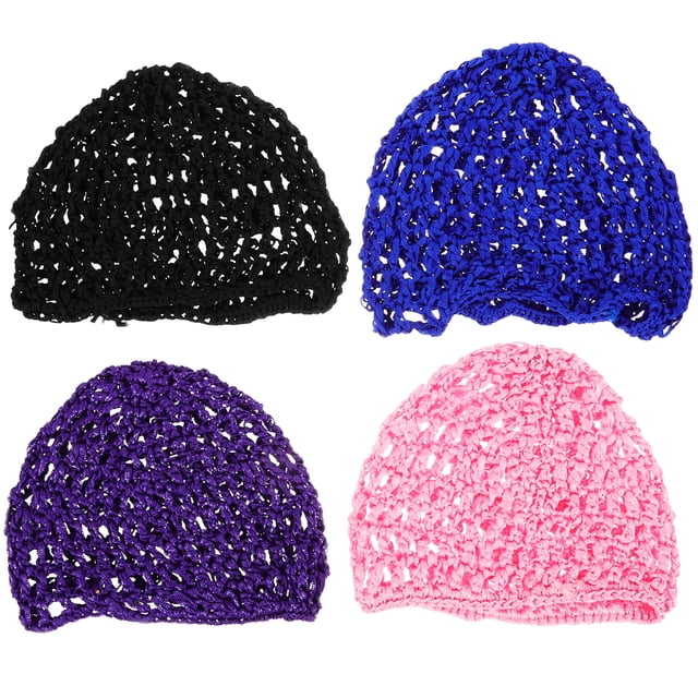 Miangastore Mesh Hat Pink Cotton Polyester Blend 4Pack 7.9x5.5in
