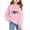 Pink, variant on Shachafan Kids Hanukkah Menorah Print Warm Crewneck Sweatershirt Long Sleeve Sweater Zip Babies Sweaters Boy