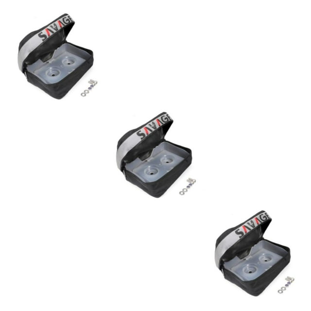 maskred Safe And Secure Tool Bag For Motorcycle Rear Seat Fenders Pack Ride 3Set
