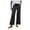 Z03-Black, variant on Huesdet Linen Capris for Women Casual Summer Capri Pants Drawstring Elastic Waist Pants Loose Fit Cropped Pants with Pockets(White,3XL)