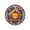 A#123, variant on Halloween Acrylic Puzzle Hanging Decoration, Round Window Ornament Pumpkin Scarecrow Design, DIY Interactive Jigsaw Craft Kit for Kids Adults, Shatterproof Fall Home Decor for Party Living Room