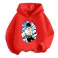 thumbnail image 3 of Ropa para niños, sudadera de una pieza para niños, ropa para niñas, primavera y otoño, sudadera con dibujos animados de Anime Luffy Zoro, traje para adolescentes, camisetas con capucha de Sonic, 3 of 5