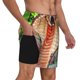 thumbnail image 2 of Balery Cobra Snake Bañador para hombre, shorts de playa de secado rápido con entrepierna y forro de compresión-XX-Large, 2 of 6