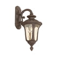 thumbnail image 2 of Livex Lighting Oxford Outdoor Wall Lantern in Imperial Bronze, 2 of 8