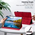 thumbnail image 4 of Funda para Tablet KEFBWAO para Amazon Fire HD 10 10.1" Roja, 4 of 7