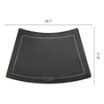 thumbnail image 6 of Unique Bargains 6Pcs Faux Leather Heat Resistant Placemats Black 20.1x11.8inch, 6 of 6