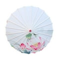 thumbnail image 4 of Paraguas de papel de aceite chino Paraguas de danza clásica china Regalo para mujeres Oriental Estilo D, 4 of 9