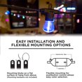 thumbnail image 6 of Enbrighten Color-Changing LED Bistro Lights, 24ft, 11 Watts, 12 Bulbs - 40393, 6 of 12