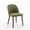 Gree, variant on Modern Farmhouse Mid-Century Dining Chairs, Set of 2, Upholstered Linen Fabric Seats, Solid Wood Frame with Dark Walnut Finish, Linen