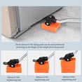 thumbnail image 4 of Juego de Herramientas Profesionales para Mover Muebles, Elevador de Objetos Pesados, Rodillo con Ruedas y Barra de Ruedas, 4 Deslizadores., 4 of 5
