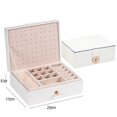 thumbnail image 1 of Jewelry Box Organizer for Women, Earring Organizer Multi-layer Large Jewelry Storage Boxes PU Leather Jewelry Display Case, 1 of 5