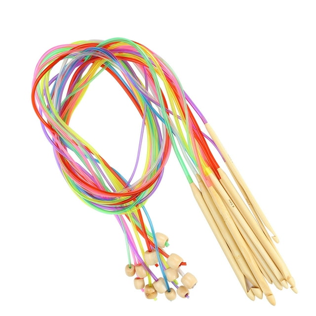Ymiko Double Extrémité, 12 Pcs Circulaire pour Coussins pour Écharpes pour Pulls