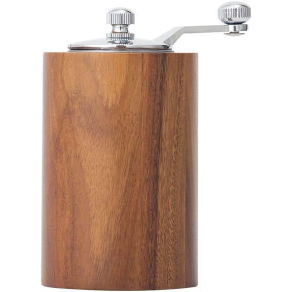 Janrevotw Hand Crank Pepper Grinder Portable Hand Crank Coffee Bean Mill Grinder With Classic Handle Adjustable