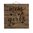 thumbnail image 1 of Mom of Girls - Decorative REAL WOOD Wall Art - Faux Pallet Look, 1 of 3