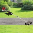 thumbnail image 2 of 26CC Gas Powered Weed Wacker Trimmer with Dual Blade Heads, High-Speed 8500 RPM, Adjustable Handle, Carry Strap & Safety Lock for Lawn & Garden, 2 of 7