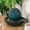 Green, variant on Sunnydaze Modern Teal Ceramic Tabletop Water Fountain with Orb