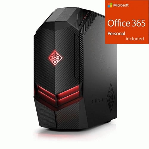 HP OMEN 880 Gaming Desktop Computer Intel Core i7 16GB RAM 1 + Office
