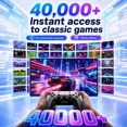 thumbnail image 5 of 2026 Game Console, 128GB, 4K Plug and Play TV Gaming System with 2 Wireless Controllers for Family Entertainment, 5 of 7