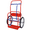 Red, variant on Tcbosik Dual Oxygen Tank Cart Dolly with 20” Pneumatic Wheels, Gas Tank Hand Truck with Steel Frame, 220 lbs Capacity, Black