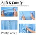 thumbnail image 3 of PRETTYGARDEN Women's Long Sleeve Waffle Knit Shirts Fall Casual Button Up Henley V Neck Tunic Tops Loose Fit Basic Tees, 3 of 10