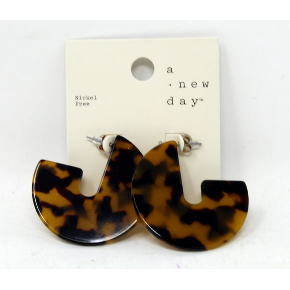 A New Day Nickel Free 'J' Hoop Earings