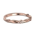 thumbnail image 3 of 0.08ct Radhe Ring 10K rose gold, 3 of 4