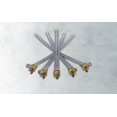 thumbnail image 2 of RG6 Flex Dual Coaxial Cable Clips (Blanco, Pack de 100), 2 of 5