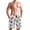 Leaf Tree Sunglasses Fruits, variant on Dailycode Men's Quick Dry Swim Trunks Beach Shorts Casual Summer Board Shorts with Pockets, Watercolor Shells