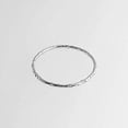 thumbnail image 4 of 925 Sterling Silver Minimalist Hammered Textured Thin 1.2mm Knuckle Midi Stacking Rings (10 US, 925 Sterling Silver/ Grooved), 4 of 7