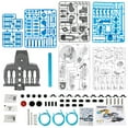 thumbnail image 2 of DIY Assembly Hydraulic Robot Arm Kit Children Robotic Mechanical Arm Toy Scientific Experiment For Kids Over 10 Years, 2 of 8