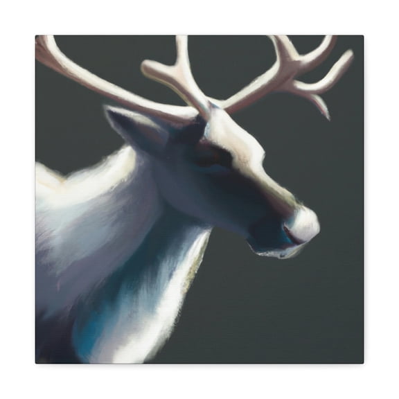 Reindeer Neoclassicism - Canvas