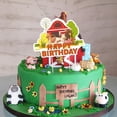 thumbnail image 5 of Vaca de granja, rancho, polluelo, animal, vajilla para fiesta de cumpleaños infantil, bandeja de papel, vaso de papel, pañuelos de papel, decoración, suministros para fiesta, 5 of 5