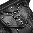 thumbnail image 4 of Riñonera Steampunk, bolsos portátiles con correa desmontable, riñonera negra de cuero PU para muslo y cadera, riñonera para viajes de SM SunniMix Riñonera Steampunk, 4 of 8