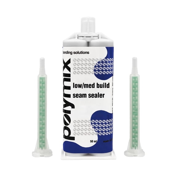 Polymix Low/ Medium Build Automotive Seam Sealer Cartridge 50ml Beige