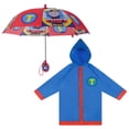 thumbnail image 1 of Conjunto de ropa impermeable Mattel Thomas para niños con paraguas y poncho para niños de 2 a 3 años, 1 of 7