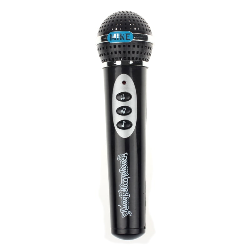 Girls Boy Black Microphone Mic Karaoke Singing Kid Funny Music Toys Great Gift 