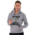 thumbnail image 3 of My Margarita Could Use Your Salt Unisex Plus Fleece Graphic Hoodie Brisco Brands 5X, 3 of 5