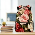 thumbnail image 5 of Roses Backpack Lightweight Bookbag Travel Rucksack Laptop Daypack for Women Men, 5 of 6