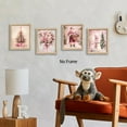 thumbnail image 3 of Hieng Vintage Christmas Wall Art Decor Set of 4 Retro Winter Holiday Xmas Artwork Poster Christmas Tree Snowman Wall Decor for Home Farmhouse Bedroom Gallery Decorations Unframed, 3 of 6