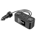 thumbnail image 1 of Power Car  PD+QC3.0 Quick Charge Adapter 2-Socket Power Splitter 12-24V with LED Voltage Detection for Car Truck SUV, 1 of 6