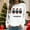 #148-White, variant on Women's Christmas Printed Long Sleeve Top Warm Crewneck Christmas Sweaters Gifts