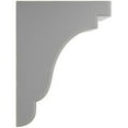 thumbnail image 2 of Ekena Millwork 5 1/4"W x 7 1/4"D x 9 1/2"H Bedford Wood Vintage Decor Bracket, Pebble Grey, 2 of 6