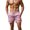 Pink, variant on Migroa Mens Swim Trunks Quick Dry Beach Relaxed Fit Comfort Shorts with Pockets Pull on Soft Lounge Drawstring Sweatpant Beige L