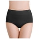 thumbnail image 2 of Ropa interior menstrual para mujer, bragas de algodón ultrasuaves para el posparto, color negro, talla XXXXL, 2 of 6