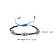 thumbnail image 2 of EeaseCA Bracelet Tissé à la Main 1 Pce Chaîne de Perles de Riz Rétro Bracelet d'Amitié Bohème, 2 of 8